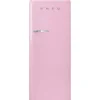 Smeg retrojääkaappi FAB28RPK5 153 cm, pinkki, oikea
