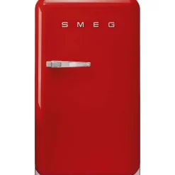 Smeg retrojääkaappi FAB10RRD5, punainen, oikea