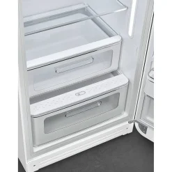 Smeg retrojääkaappi FAB28RWH5 153 cm, valk., oikea