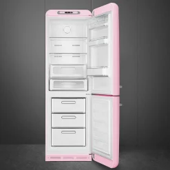 Smeg retrojääkaappipakastin FAB32RPK5 pinkki, oikea