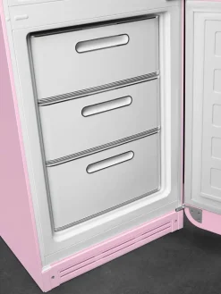 Smeg retrojääkaappipakastin FAB32RPK5 pinkki, oikea