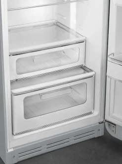 Smeg retrojääkaappipakastin FAB30RSV5 hopea, oikea