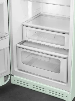 Smeg retrojääkaappipakastin FAB30LPG5 pastellinvihreä, vasen