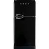 Smeg retrojääkaappi-pakastin FAB50RBL5, musta, oikea