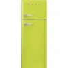 Smeg retrojääkaappipakastin FAB30RLI5 limevihreä, oikea