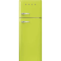 Smeg retrojääkaappipakastin FAB30RLI5 limevihreä, oikea