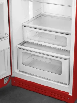 Smeg retrojääkaappipakastin FAB30LRD5 punainen, vasen