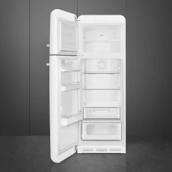 Smeg retrojääkaappipakastin FAB30LWH5 valkoinen, vasen