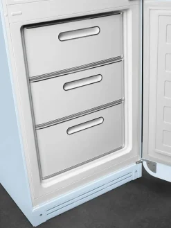 Smeg retrojääkaappipakastin FAB32RPB5 pastellinsininen, oikea