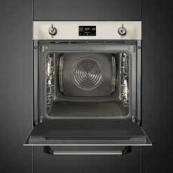 Smeg SOP6902S2PP 60cm yhdistelmähöyryuuni Viktoria, kerma