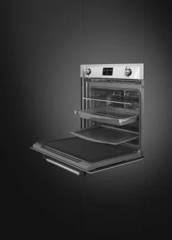 Smeg SOP6902S2PX 60cm yhdistelmähöyryuuni Viktoria, teräs