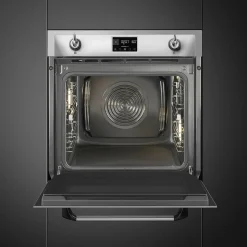 Smeg SOP6902S2PX 60cm yhdistelmähöyryuuni Viktoria, teräs