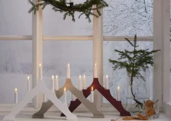 Star Trading kynttelikkö Alma 5 l punainen