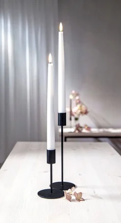 Star Trading LED-antiikkikynttilä Flamme Slim 28 cm valkoine