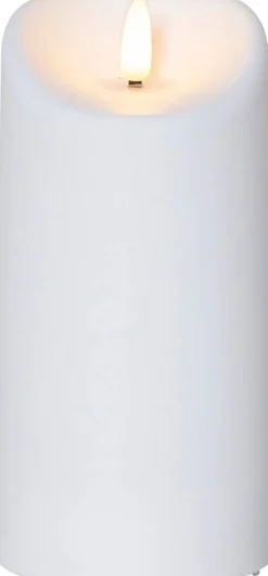 Star Trading LED-kynttilä Flamme 15 cm IP44 valkoinen