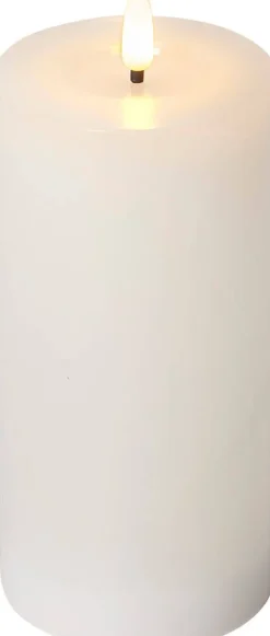 Star Trading LED-kynttilä Flamme Flow 17,5 cm valkoinen