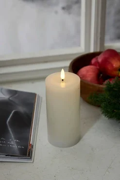 Star Trading LED-kynttilä Flamme Flow 17,5 cm valkoinen