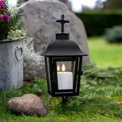 Star Trading LED-kynttilä Flamme Paula 10 cm valkoinen