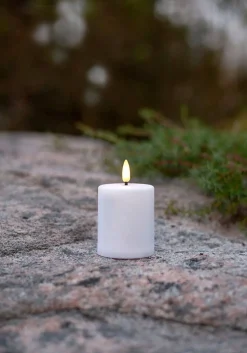 Star Trading LED-kynttilä Flamme Paula 10 cm valkoinen