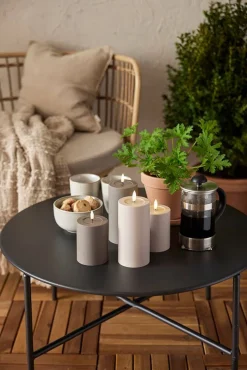 Star Trading LED-kynttilä Flamme Soft 12,5 cm ruskea