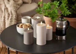 Star Trading LED-kynttilä Flamme Soft 17,5 cm beige