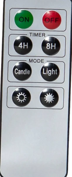 Star Trading LED-kynttilä May valkoinen 3 kpl