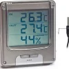 Suomen Lämpömittari Kosteus- ja lämpömittari isolla näytöllä