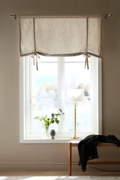 Svanefors laskosverho Otila 100x90 cm beige