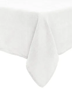 Svanefors pöytäliina Julie 145x280 cm pellava/valkoinen