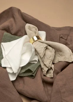 Svanefors servetti Julie 45x45 cm l.valkoinen