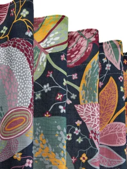 Svanefors verhot A&E 145x250 cm t.sininen 2 kpl