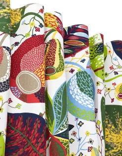 Svanefors verhot A&E 145x250 cm punainen 2 kpl