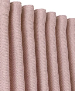 Svanefors verhot Greenwich 140x280 cm vaalea roosa 2 kpl