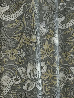 Svanefors verhot Vilja 130x250 cm harmaa 2 kpl