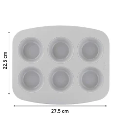 Tefal muffinivuoka 6 kuppia Ceramik 27,5x22,5 cm