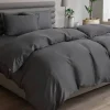 TEMPUR pussilakana Silky Bamboo 150x210 cm anthracite