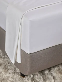 TEMPUR 90x200x30 cm muotoonommeltu lakana Silky Bamboo