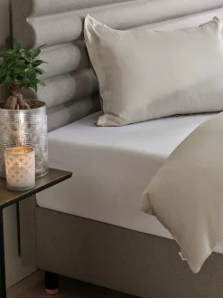 TEMPUR 150x200x30 cm muotoonommeltu lakana Silky Bamboo