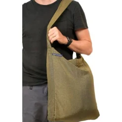 Ticket to the moon laukku Eco Bag Medium Premium 15 l Olive