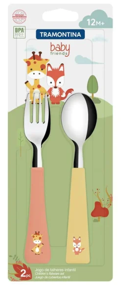 Tramontina aterinsetti Baby Friends 2 kpl