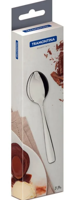 Tramontina Essentials jälkiruokalusikat 18 cm 3 kpl