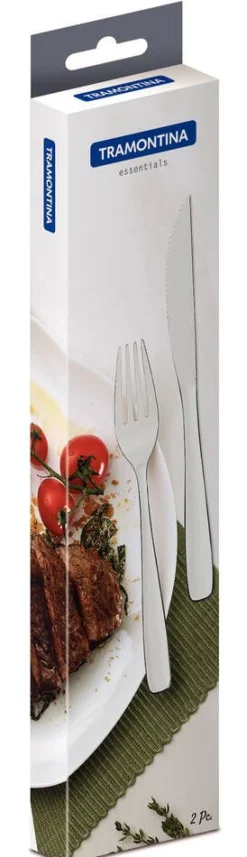 Tramontina Essentials pihvisetti 2 osaa