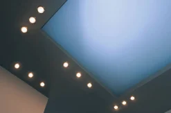 Trio Lighting alasavalo Jura GU10 harjattu teräs pyöreä