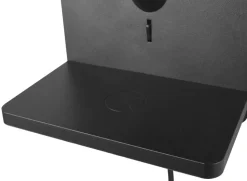 Trio Lighting Comfort seinävalaisin E14 mattamusta latausase