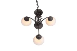 Trio Lighting kattokruunu Rustica 3-os E27 rustiikki