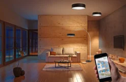 Trio Lighting kattovalaisin Hotel 50 cm 3xE27 musta