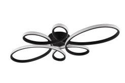 Trio Lighting kattovalaisin Fly LED 83 cm mattamusta