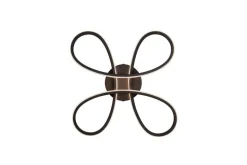 Trio Lighting kattovalaisin Fly LED 40 cm mattamusta