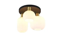 Trio Lighting kattovalaisin Diva 3-os E27 mattamessinki/valk