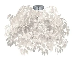 Trio Lighting kattovalaisin Leavy 70 cm 3xE27 valkoinen